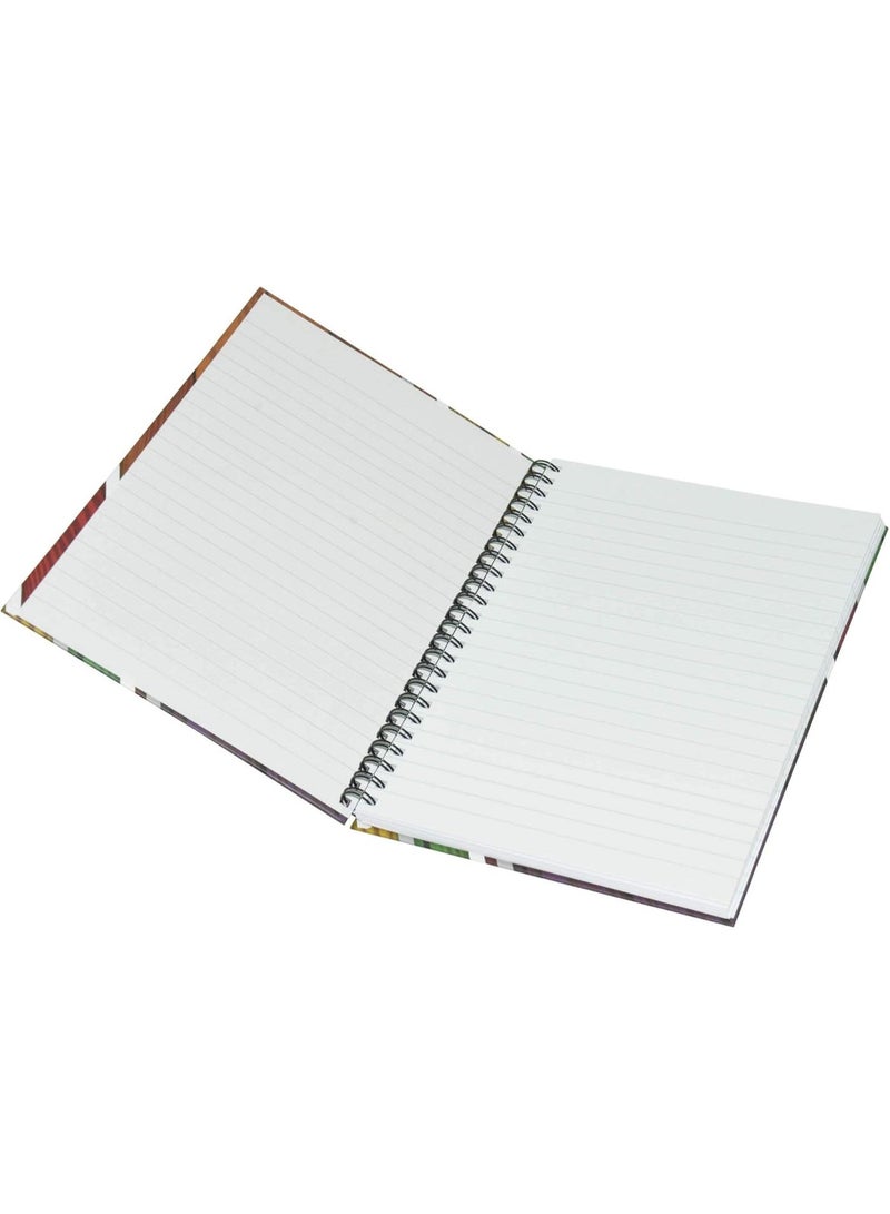 FIS Light Spiral Hard Cover Notebook, Single Ruled, 100 Sheets, A5 Size, 5 Piece - LINBSA51603 - Image 3